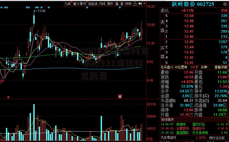 000921海信科龙 000921海信科龙新浪