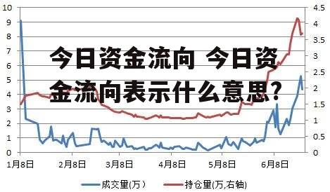 今日资金流向 今日资金流向表示什么意思?