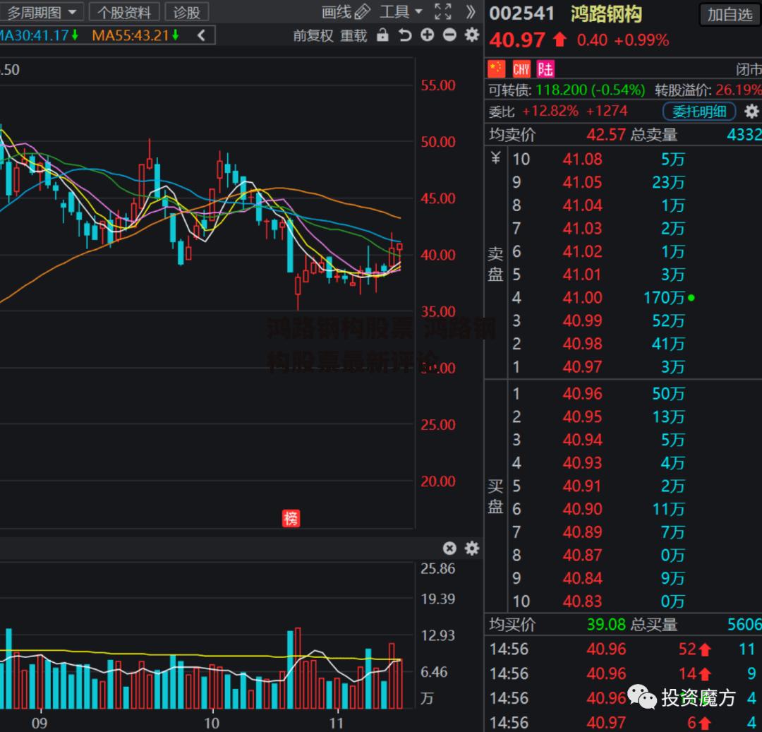 鸿路钢构股票 鸿路钢构股票最新评论