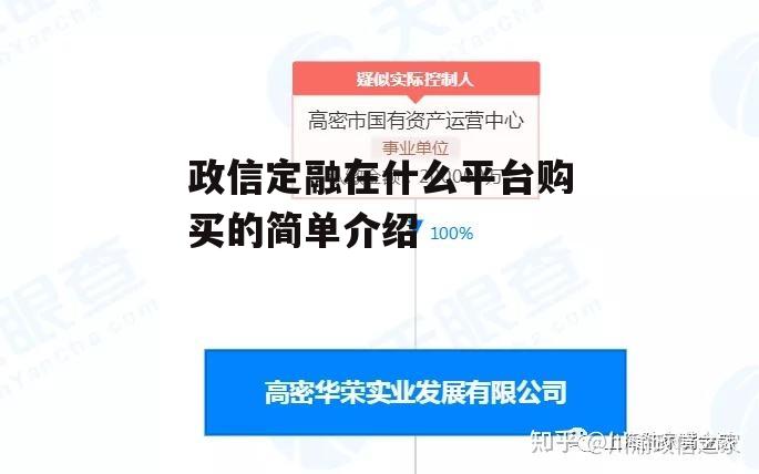 政信定融在什么平台购买的简单介绍