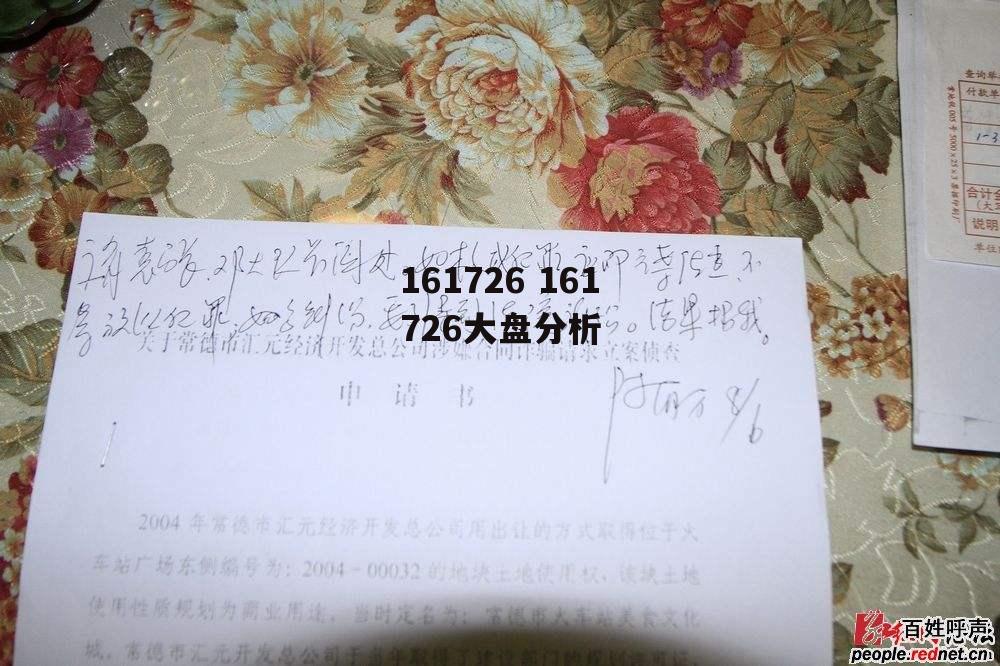 161726 161726大盘分析