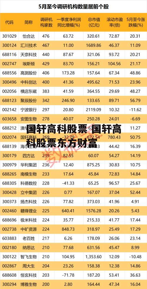 国轩高科股票 国轩高科股票东方财富