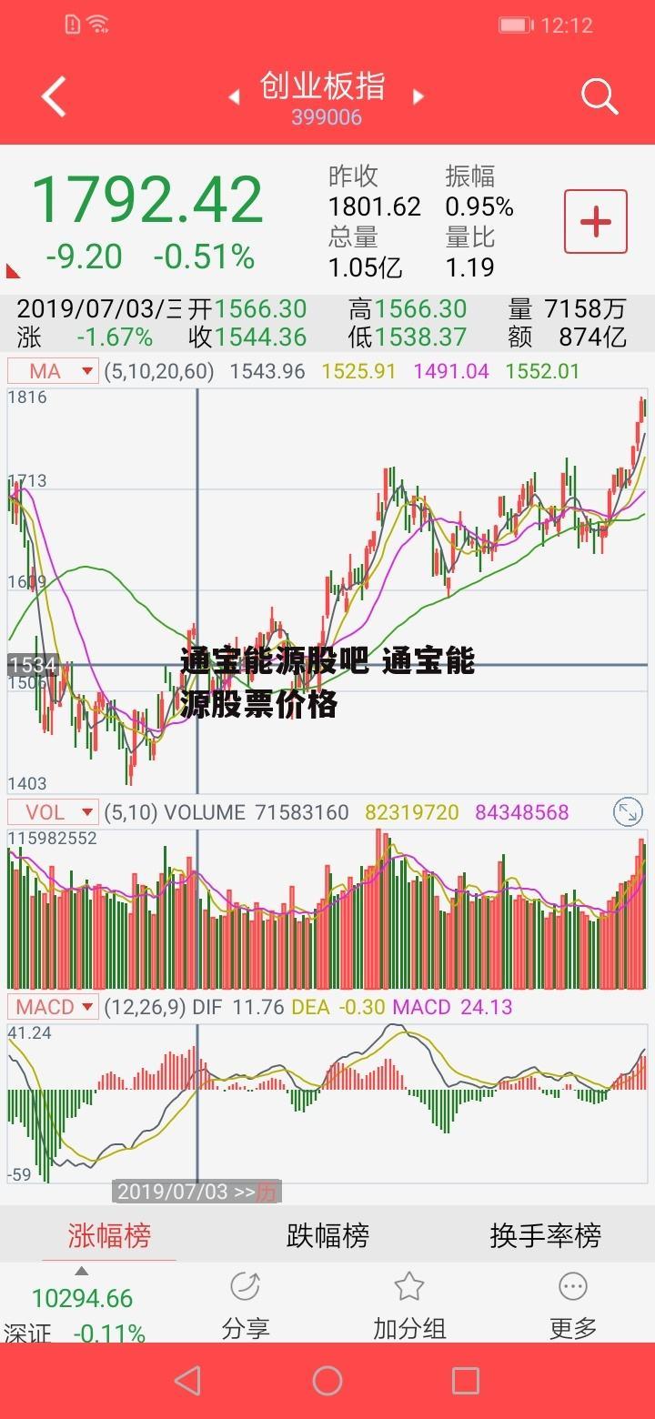 通宝能源股吧 通宝能源股票价格