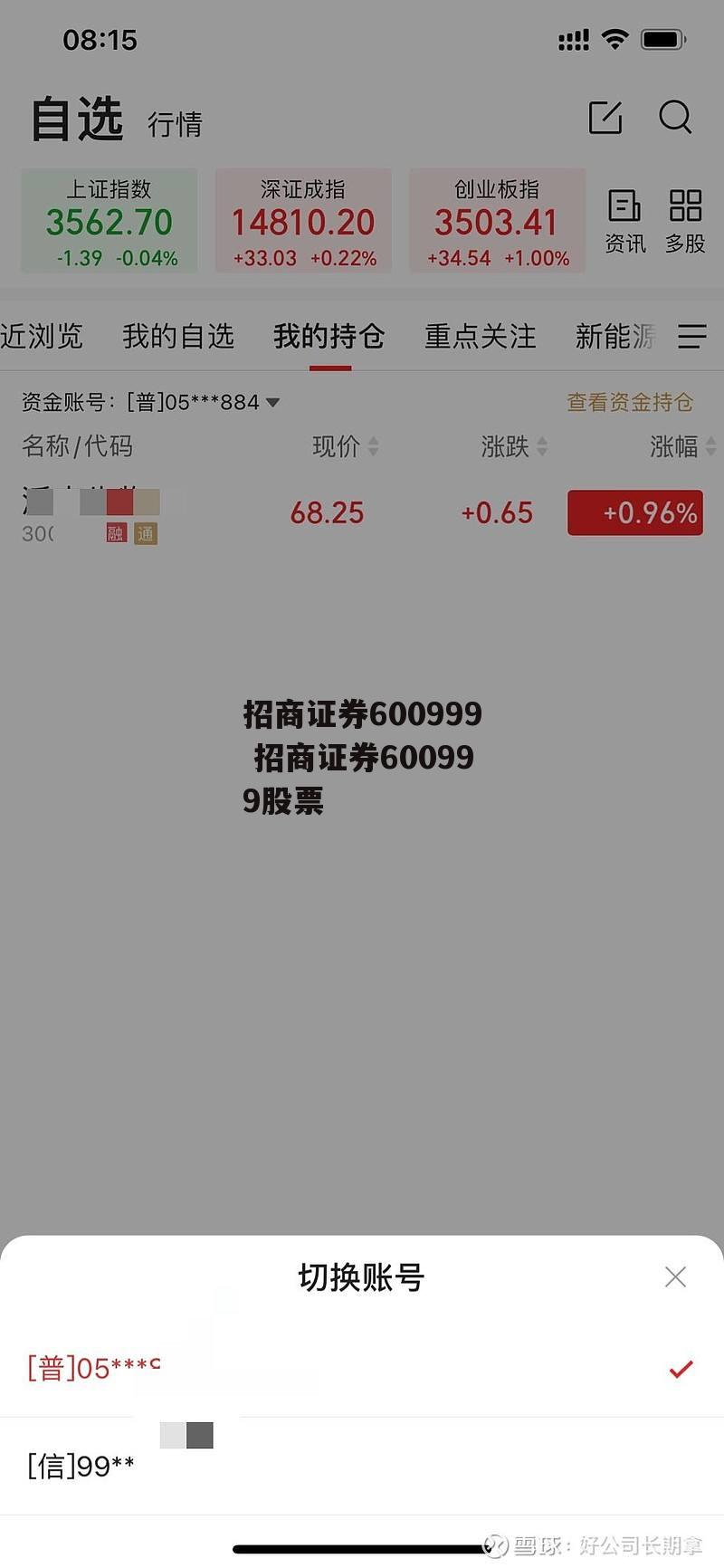 招商证券600999 招商证券600999股票