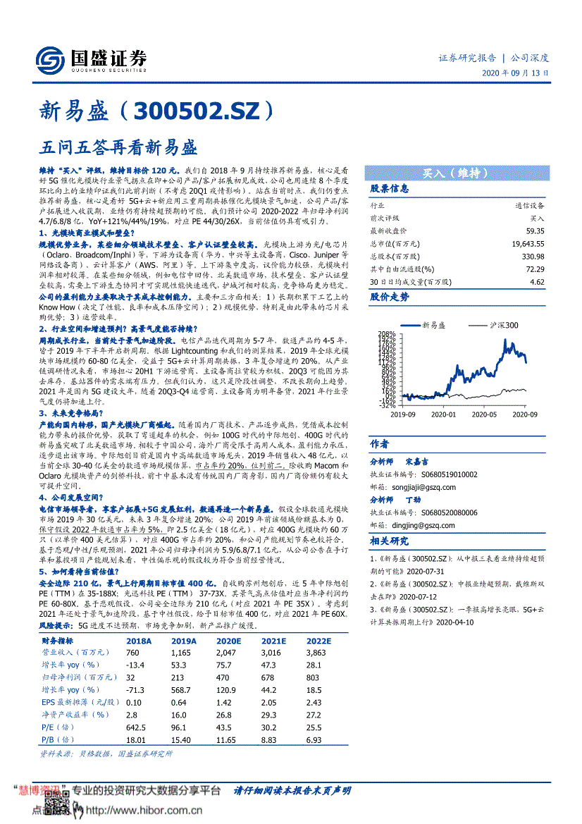 300502 300502新易盛股吧