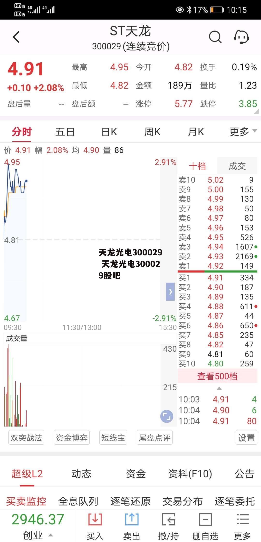 天龙光电300029 天龙光电300029股吧