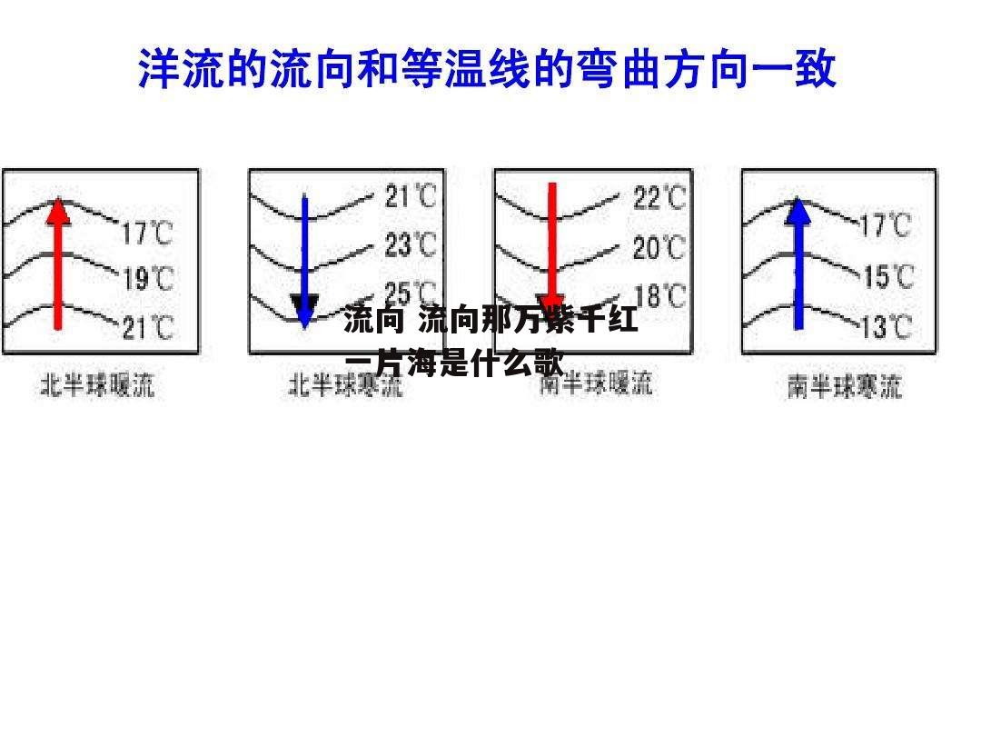 流向 流向那万紫千红一片海是什么歌