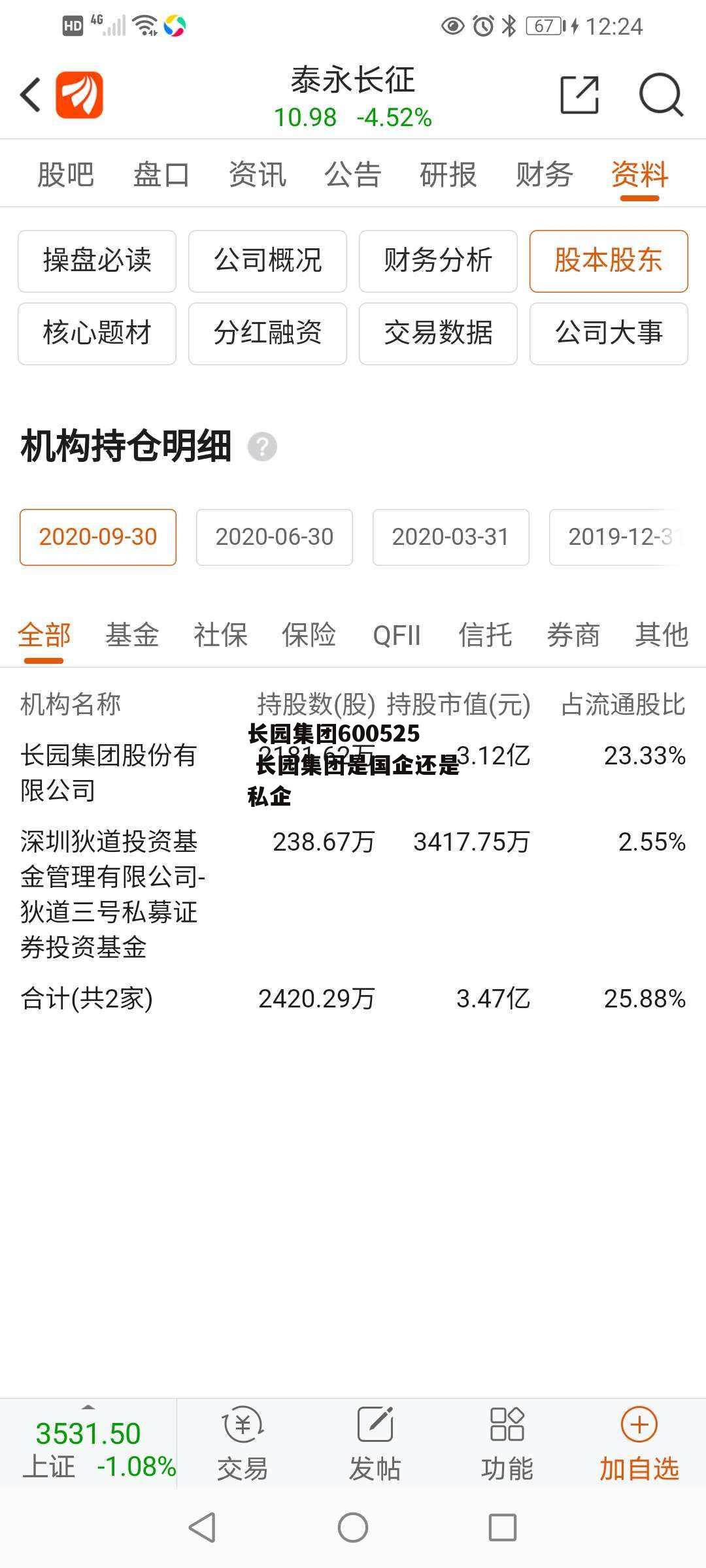 长园集团600525 长园集团是国企还是私企