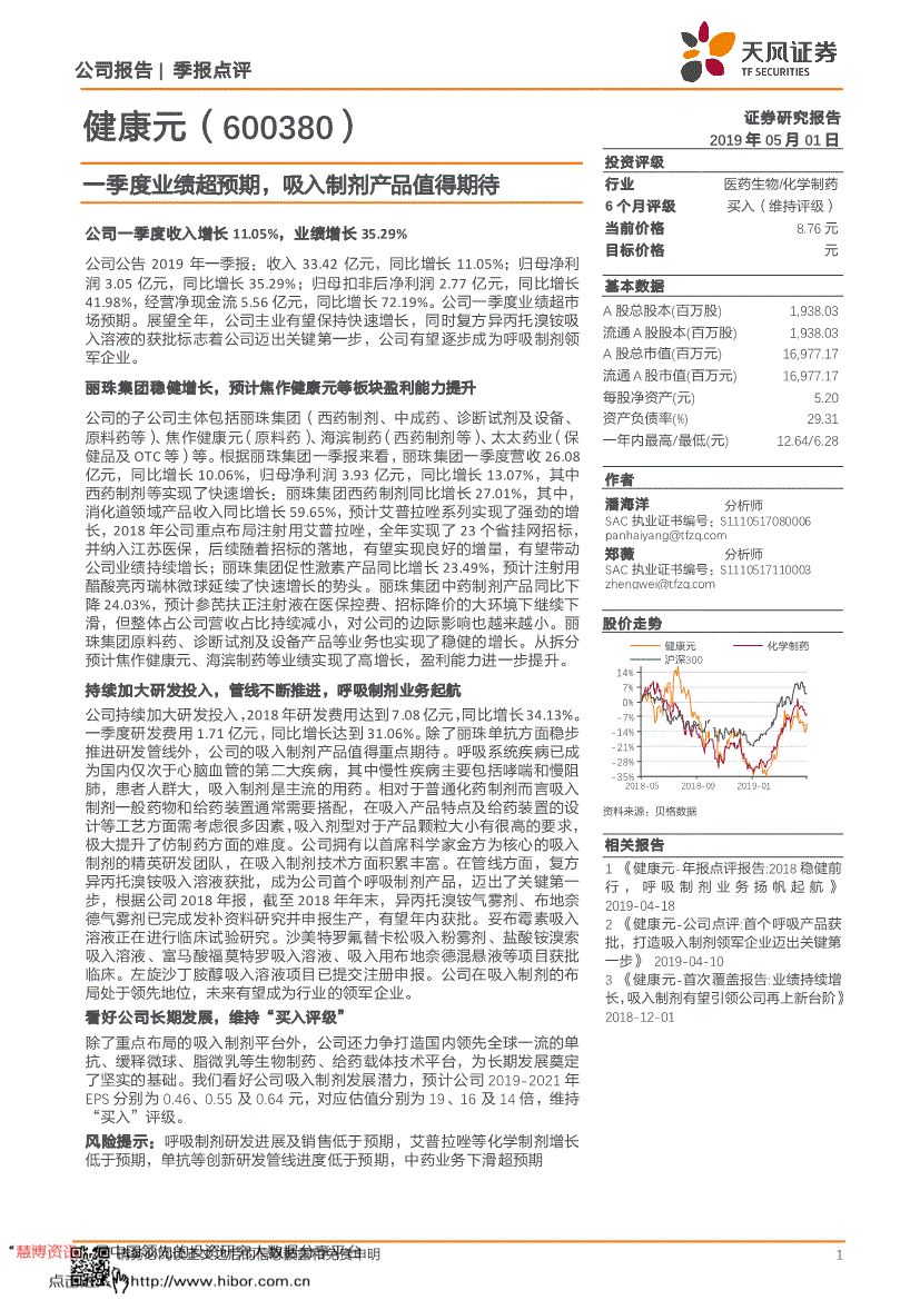 健康元内部网站 健康元股份有限公司