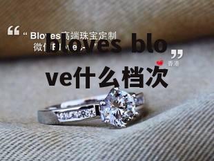 bloves blove什么档次