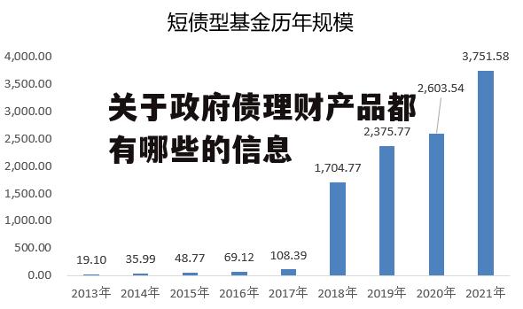 关于政府债理财产品都有哪些的信息