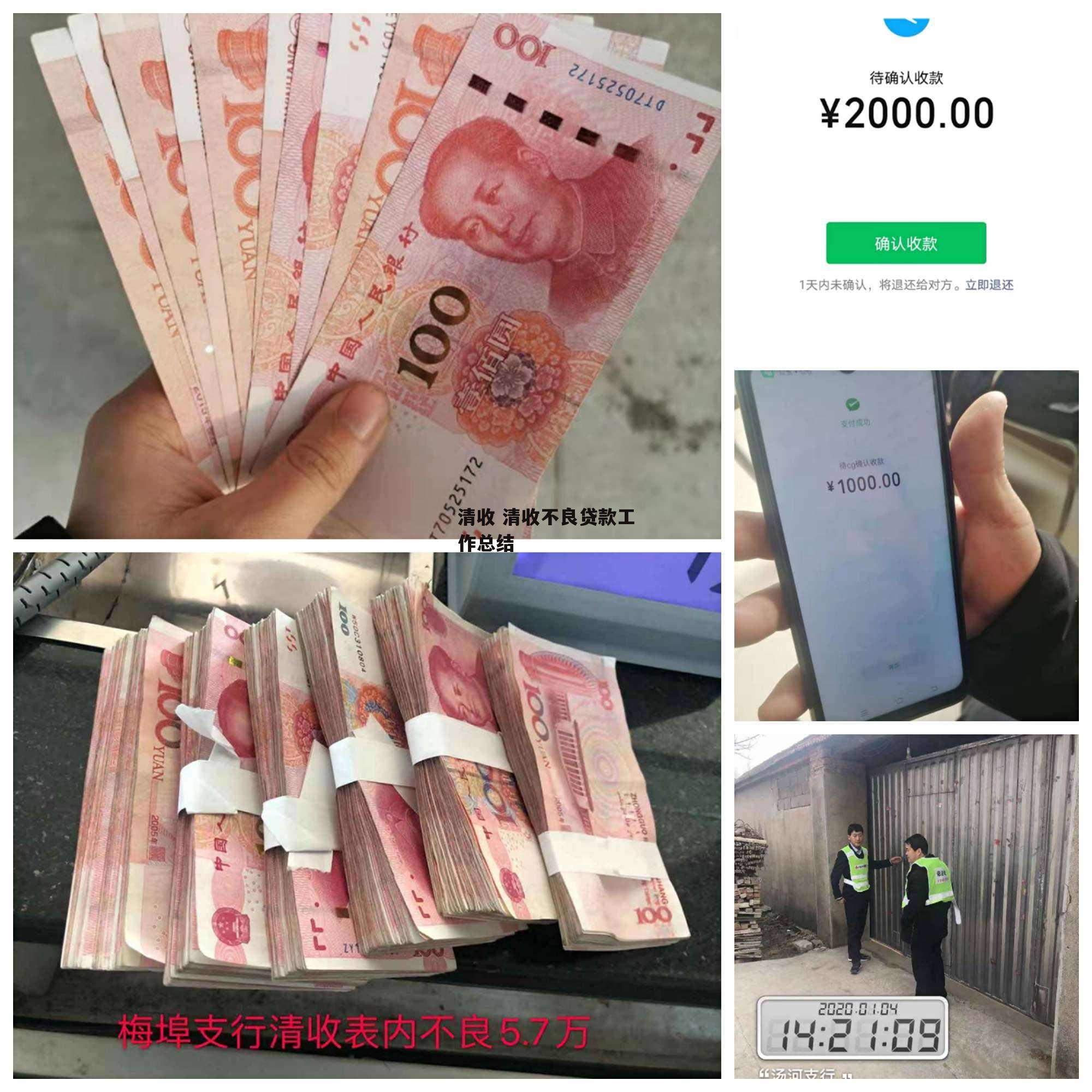 清收 清收不良贷款工作总结