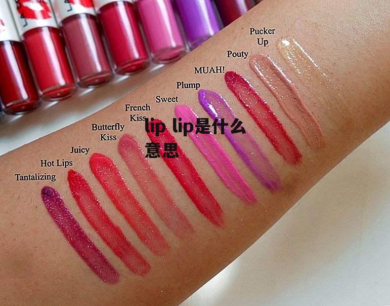 lip lip是什么意思