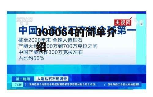 300064的简单介绍