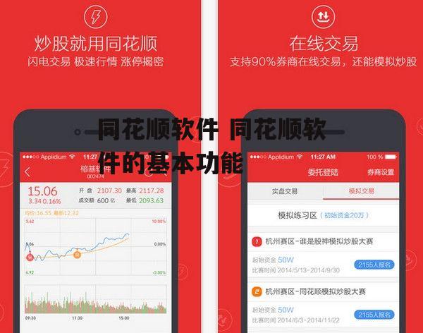 同花顺软件 同花顺软件的基本功能