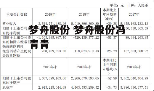 梦舟股份 梦舟股份冯青青