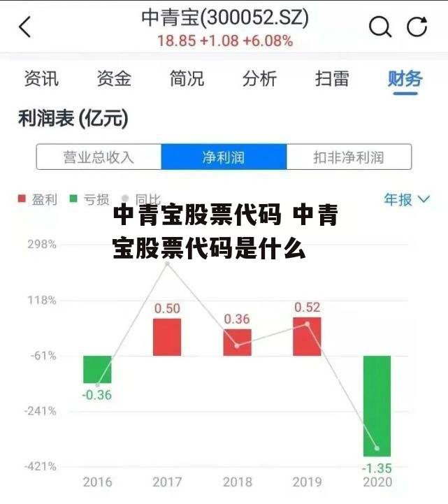 中青宝股票代码 中青宝股票代码是什么