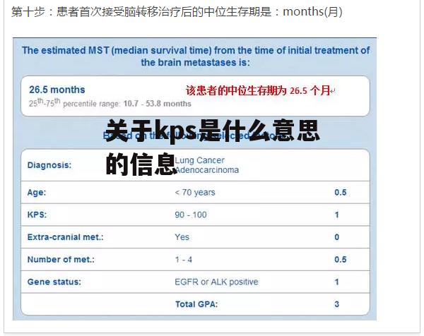 关于kps是什么意思的信息