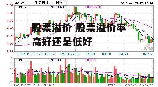 股票溢价 股票溢价率高好还是低好