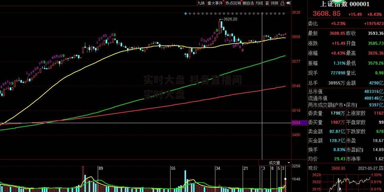 实时大盘 抖音直播间实时大盘