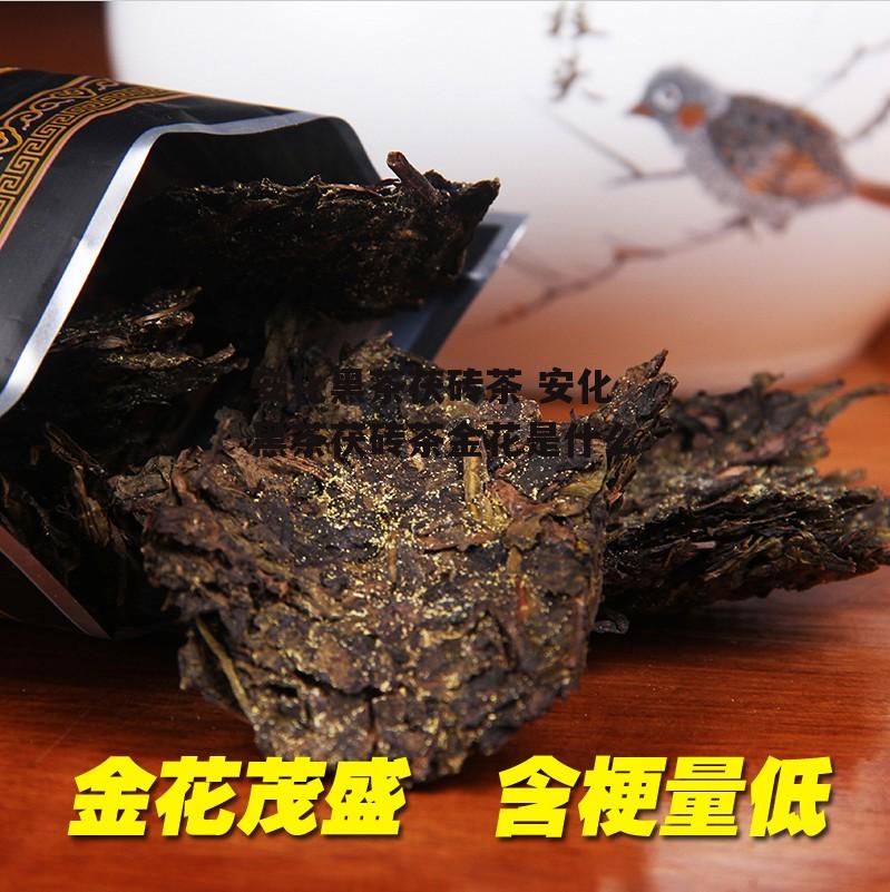 安化黑茶茯砖茶 安化黑茶茯砖茶金花是什么