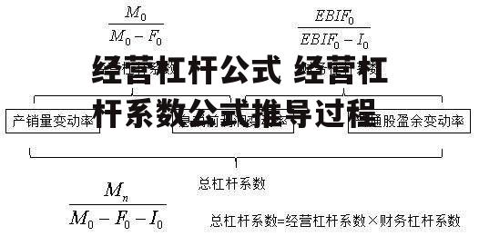 经营杠杆公式 经营杠杆系数公式推导过程