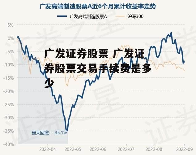 广发证券股票 广发证券股票交易手续费是多少