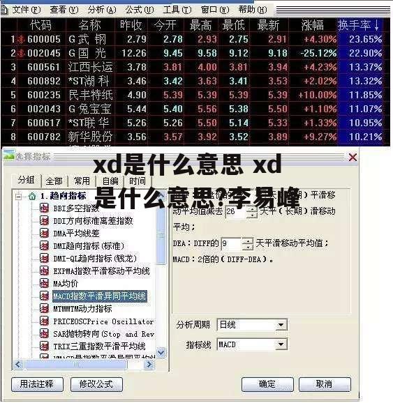 xd是什么意思 xd是什么意思?李易峰