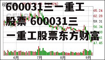 600031三一重工股票 600031三一重工股票东方财富