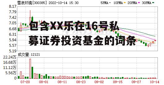 包含XX乐在16号私募证券投资基金的词条