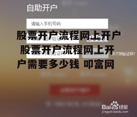 股票开户流程网上开户 股票开户流程网上开户需要多少钱 叩富网