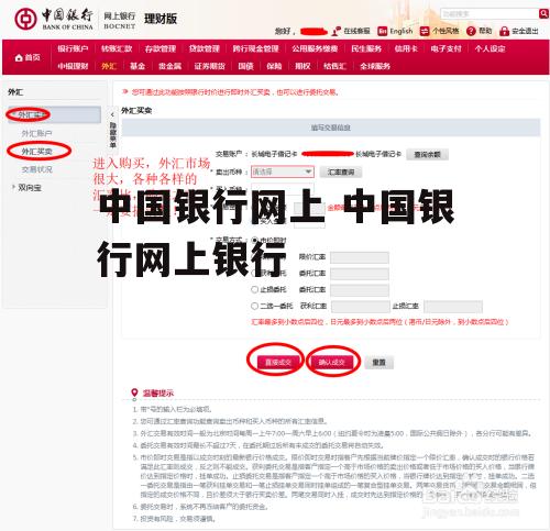 中国银行网上 中国银行网上银行