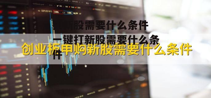 打新股需要什么条件 一键打新股需要什么条件