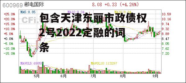 包含天津东丽市政债权2号2022定融的词条