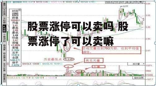 股票涨停可以卖吗 股票涨停了可以卖嘛