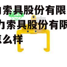 巨力索具股份有限公司 巨力索具股份有限公司怎么样