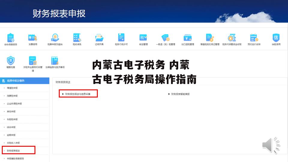 内蒙古电子税务 内蒙古电子税务局操作指南