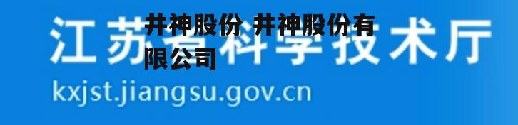 井神股份 井神股份有限公司