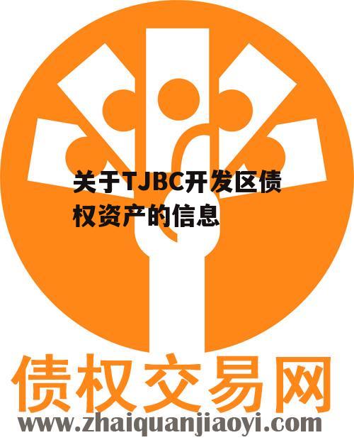 关于TJBC开发区债权资产的信息