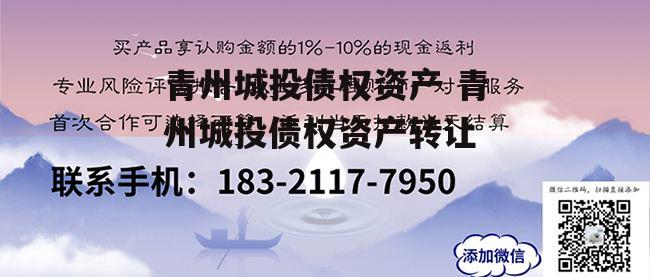 青州城投债权资产 青州城投债权资产转让