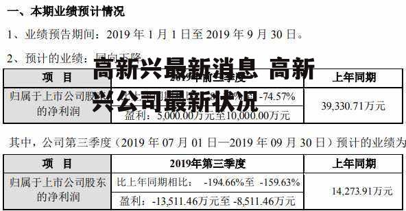 高新兴最新消息 高新兴公司最新状况