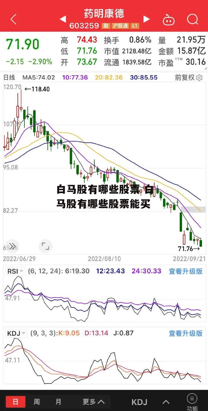 白马股有哪些股票 白马股有哪些股票能买