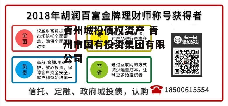 青州城投债权资产 青州市国有投资集团有限公司