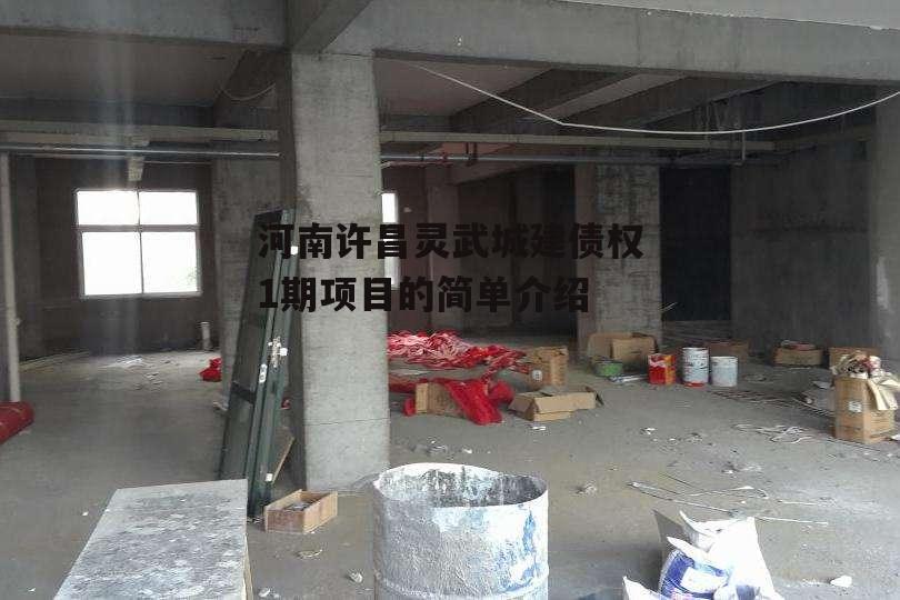 河南许昌灵武城建债权1期项目的简单介绍