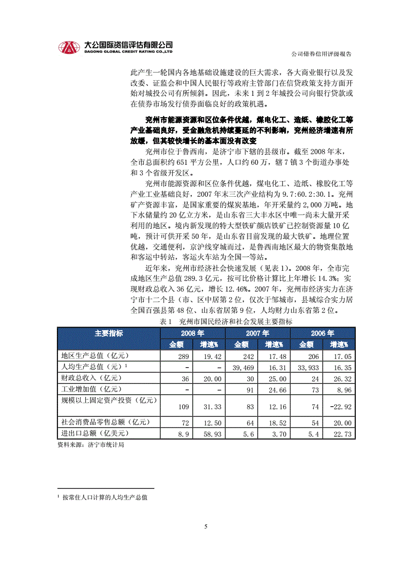 山东济宁兖州惠民城建2022融资计划 济宁市政府搬迁兖州