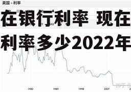 现在银行利率 现在银行利率多少2022年