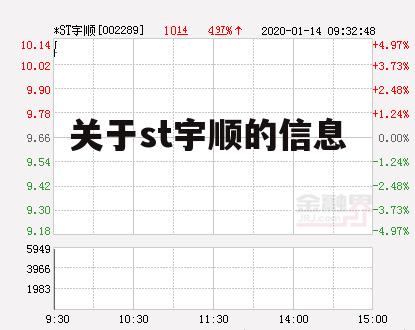 关于st宇顺的信息