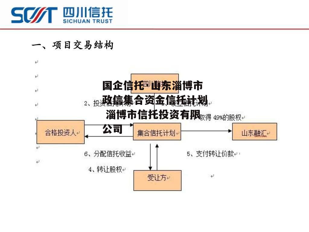 国企信托·山东淄博市政信集合资金信托计划 淄博市信托投资有限公司