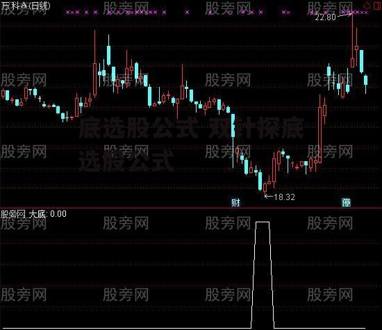 底选股公式 双针探底选股公式