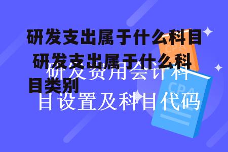 研发支出属于什么科目 研发支出属于什么科目类别